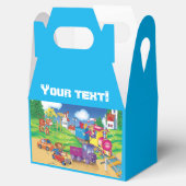 trein en auto voor de jongen bedankdoosjes (Geopend)