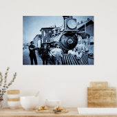  trein en bemanning poster (Keuken)