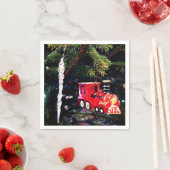 Trein en ijsbaan servet (Insitu)