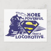 Trein en Logo Briefkaart (Voorkant)