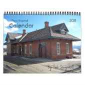 Trein geïnspireerd kalender (Hoes)