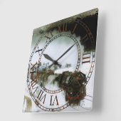 Trein in in de diepte van de bomen -  stoomtrein S Vierkante Klok (Hoek)