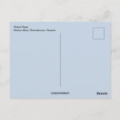 Trein in Indiaas hoofd Saskatchewan Canada Briefka Briefkaart (Achterkant)