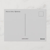 Trein in Nukus Oezbekistan Briefkaart (Achterkant)