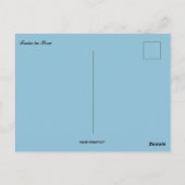 Trein in Peru Briefkaart (Achterkant)