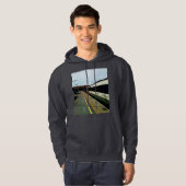 trein in stijl hoodie (Voorkant volledig)