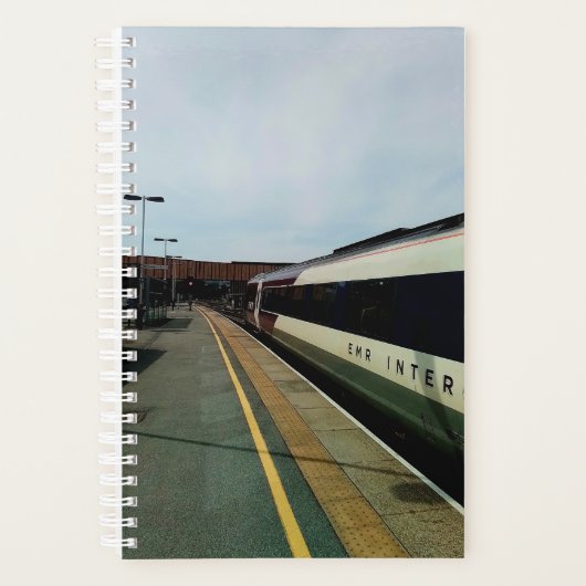 trein in stijl planner (Voorkant)