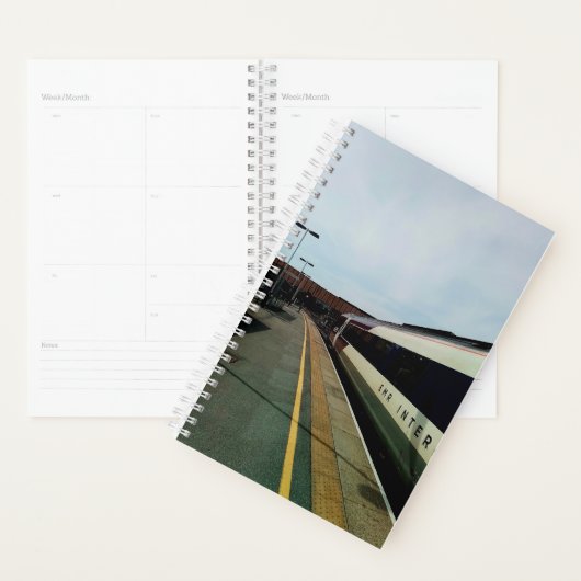 trein in stijl planner (Display)
