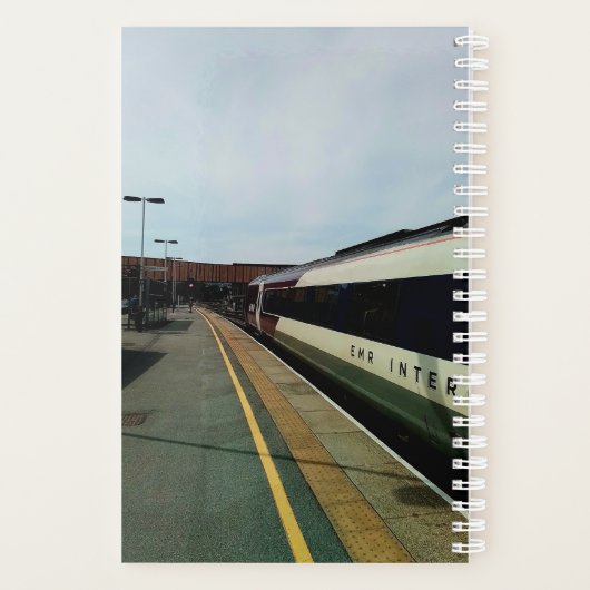 trein in  stijl planner (Achterkant)