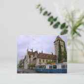 Trein in Zwitserland Briefkaart (Staand voorkant)