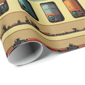 Trein Inpakpapier (Rol Hoek)
