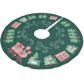 Trein Kerstboom Levering Monogram Kerstboom Rok (Gekanteld)