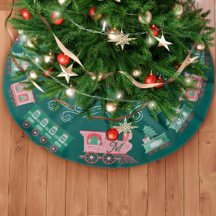Trein Kerstboom Levering Monogram Rok