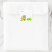 Trein Kinder Boeknaam Sticker (Tas)