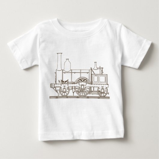  trein kinder t-shirt (Voorkant)