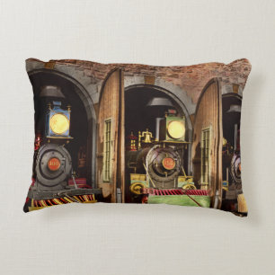 Trein - Koevangenstechnologie 1869 Accent Kussen