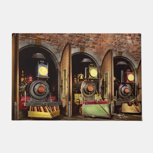 Trein - Koevangenstechnologie 1869 Deurmat (Voorkant)