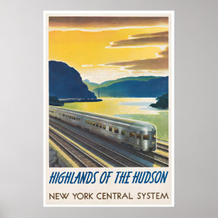 Trein Kunst Locomotief Poster Spoorweg Print Nieuw