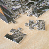 Trein langs de Animas-rivier, Colorado Legpuzzel (Zijkant)