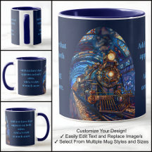 Trein Loco Motor verlaten Tunnel Faux Mozaïek 065