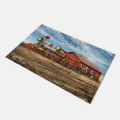 Trein - Locomotief - Apache Nummer 23 1868 Deurmat (Schuin)