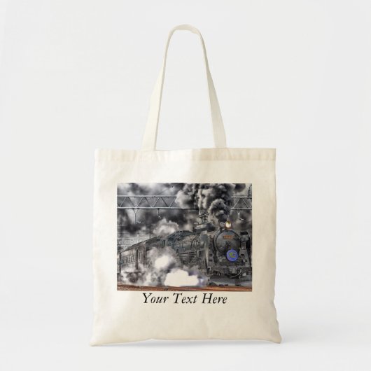 Trein / Locomotief Boodschappentas Tote Bag (Voorkant)