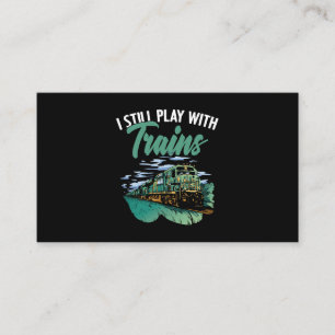 Trein Locomotief Motoren Rail Fans voor Trein Cond Visitekaartje