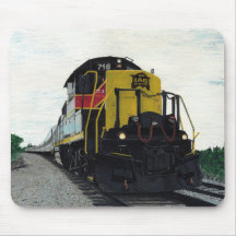 Trein Locomotief op Spoorwegen