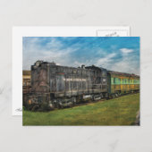 Trein - Locomotieven Briefkaart (Voorkant / Achterkant)