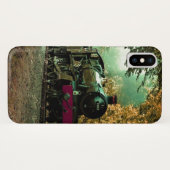 Trein met oprolmechanisme aftakkleppen Case-Mate iPhone case (Achterkant (horizontaal))