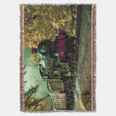 Trein met oprolmechanisme  aftakkleppen deken (Voorkant Verticaal)