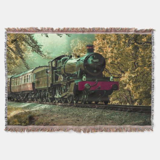 Trein met oprolmechanisme  aftakkleppen deken (Voorkant)