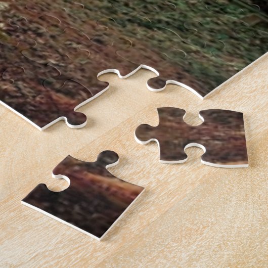 Trein met oprolmechanisme aftakkleppen legpuzzel (Zijkant)