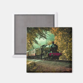 Trein met oprolmechanisme  aftakkleppen magneet (Voorkant / Achterkant)