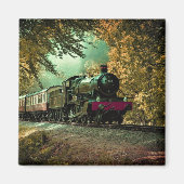 Trein met oprolmechanisme  aftakkleppen magneet (Voorkant)