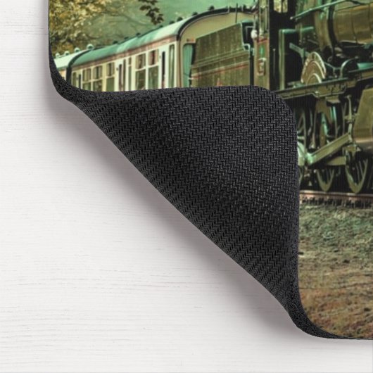 Trein met oprolmechanisme  aftakkleppen muismat (Hoek)