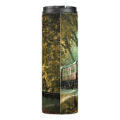 Trein met oprolmechanisme  aftakkleppen thermosbeker (Achterkant)