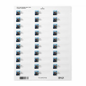 Trein met twee locomotieven Roanoke, VA Etiket (Full Sheet)