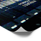 Trein met twee locomotieven Roanoke VA Poster (Hoek)