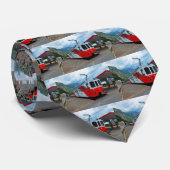 Trein naar Chamonix Stropdas (Opgerold)