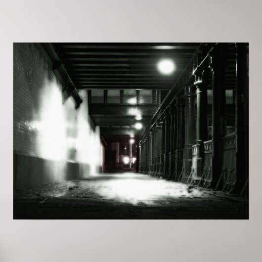 Trein naar Nergens Poster (Voorkant)