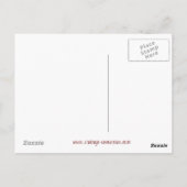  trein naar Royal Gorge Briefkaart (Achterkant)