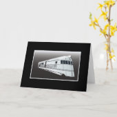 Trein naar Wenskaart voor vervanging Kaart (Gele Bloem)