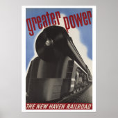  trein New Haven Poster (Voorkant)