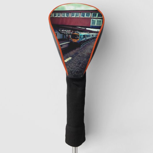 Trein onder de brug golfheadcover (Voorkant)