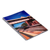 Trein onder de brug notitieboek (Rechterzijde)