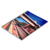 Trein onder de brug notitieboek (Linkerzijde)