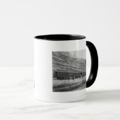 Trein op Burlington en Missouri Mok (Voorkant rechts)