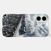 trein op een bergvallei Trestle Case-Mate iPhone Case (Achterkant (horizontaal))