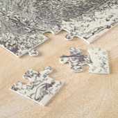 trein op een stopcontact legpuzzel (Zijkant)